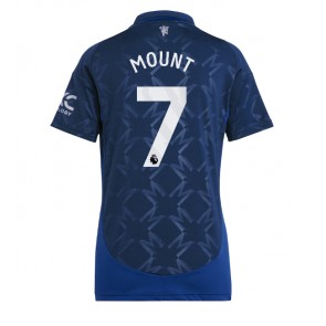 Manchester United Mason Mount #7 Bortatröja Dam 2024-25 Kortärmad